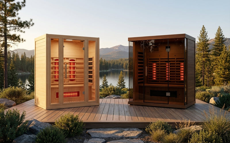 Outdoor Infrared Saunas